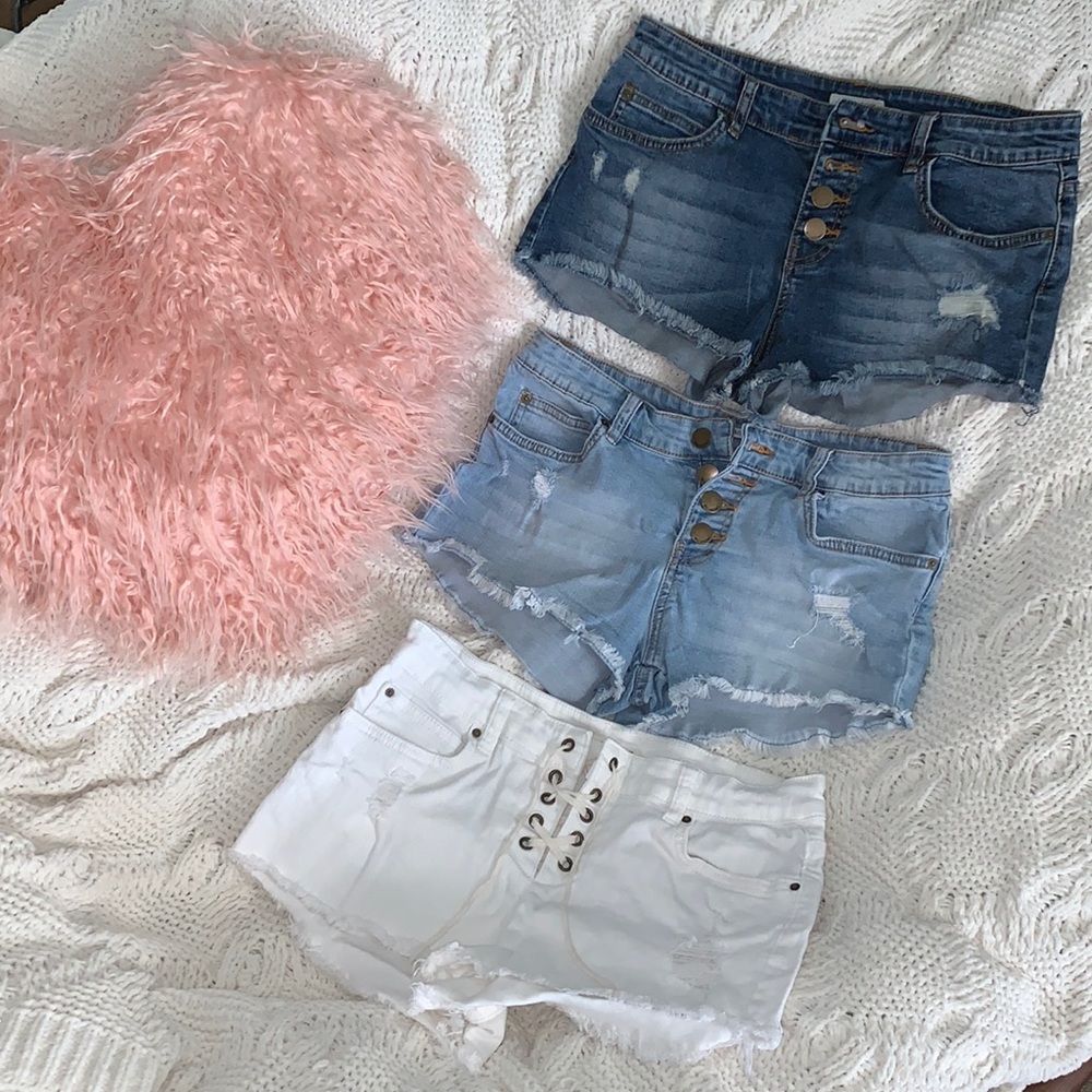 Set of 3 billabong shorts